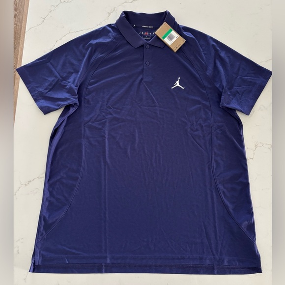 Nike Air Jordan Dri-Fit ADV Golf Polo Shirt Mens Size XL - Picture 1 of 3